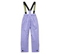 Generisch Boys and Girls Winter Straight Overalls Ski Suit Children's Ski Pants Thick Warm Straight Overalls Baby Hose Jungen 80, morado, 10-11 años