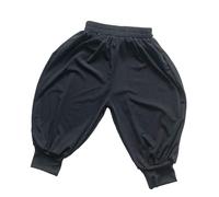 Generisch Boys Pants Categoría de producto Pantalones elásticos para niño Casual Vacaciones Pantalones sólidos Título del producto, Negro , 6-7 años