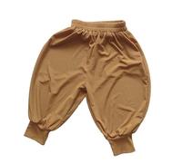 Generisch Boys Pants Categoría de producto Pantalones elásticos para niño Casual Vacaciones Pantalones sólidos Título del producto, naranja, 6-7 años