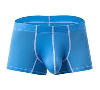 Generisch Braguitas para hombre de seda de hielo innovadora con fibra transpirable que absorbe la humedad para lo último, azul, XL