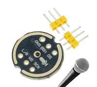 Generisch Breakout Microfono MEMS ad Alta Sensibilità - Modulo Amplificatore Microfonico Electret Integrato | Audio Economico Precisione per Progetti Elettronici, e