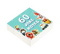 Generisch Bright Message Cards - con notas para niños, paquete de 60 hojas con reseñas mejoradas, diseños coloridos para niños, niñas, adolescentes y guarderías, 3,23 x 3,23 x 0,39 pulgadas