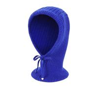 Generisch Bufanda de leopardo para niños, gorro de punto de invierno, gorro cálido para mujer, paños brillantes para el cuidado de la cabina del coche, azul oscuro, Talla única