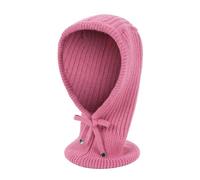 Generisch Bufanda de leopardo para niños, gorro de punto de invierno, gorro cálido para mujer, paños brillantes para el cuidado de la cabina del coche, Rosa., Talla única