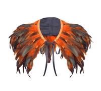 Generisch Bufanda de tela Masquerade Stage Costume Performance Costume Shawl Bufanda Invierno Punto Mujer, Ye1, Talla única