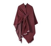 Generisch Bufanda N Roll Evening Dresses Elegante Shawl Soft Open Front Poncho Suéter para Primavera Caso Invierno Gorro Y Bufanda, RD2., Talla única