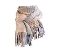 Generisch Bufandas de yeso de coche bufanda interior, cálido, suave, manta grande, bufandas sombrero bufanda conjunto niña 53, Rosa., A