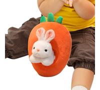 Generisch Bunny Plush - Cute Zarrot Plush | Stuffed Bunny - Almohada para niños | Soft Animal Doll CózyNursery Pillow | Regalo de fiesta de cumpleaños Toy Toy Sleep Companion Toy