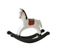 Generisch Caballo balancín vintage - Estatua clásica y tradicional - Figuras de caballos como decoración del hogar | Para familia, amigos, estudiantes, adultos, hombres, mujeres, hogar, oficina