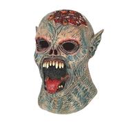 Generisch Cabeza de miedo, espeluznante Halloween con capuchas, accesorios de juego de rol, disfraz para casa de miedo, parque de atracciones, eventos, actuaciones al aire libre