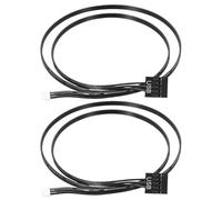 Generisch Cable alargador RGB para PC, 4 pines, 12 V | Cable de control de placa base de iluminación RGB para placa base, disipador de calor, ventilador, procesador, motor, hombre