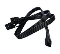 Generisch Cable de alimentación modular flexible de 12 VHPWR a 2 x 8 pines con cable de cobre de 18 AWG para GPU de gama alta