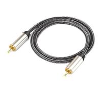 Generisch Cable de audio digital - enchufe, amplificador de potencia de TV, soporta transmisión bidireccional | DVD, CD, reproductores de televisión, cine en casa, receptor estéreo, amplificador