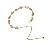 Generisch Cadena para la cintura, cinturón abdominal occidental con cadena, ropa vaquera, para adolescentes, niñas, fiestas, cumpleaños, citas, trabajo, viajes, compras, dorado, Siehe Beschreibung