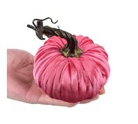 Generisch Calabazas de terciopelo, mini calabazas de terciopelo, calabazas decorativas de espuma artificial, calabazas hechas a mano, decoración para accesorios fotográficos, decoración de mesa de