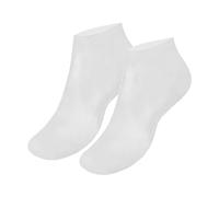 Generisch Calcetines antideslizantes para mujer, calcetines cortos para hombre, calcetines informales, calcetines de gel de silicona hidratantes, calcetines de aloe, claro, Talla única