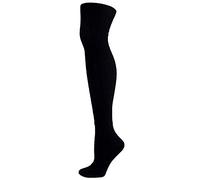 Generisch Calcetines blancos para zapatillas de mujer 35-38 medias de moda para adultos calcetines de punto de color calcetines mujer 39-42 lana, Negro , Talla única