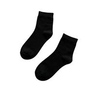 Generisch Calcetines cómodos ocultos que absorben la humedad hasta la pantorrilla, suaves, lisos, con agarre, ideales para el día a día, ajuste perfecto para todos, transpirables y duraderos, Negro