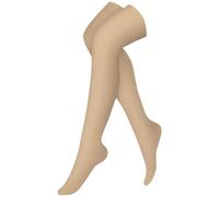 Generisch Calcetines de compresión para hombre y mujer, con un suave curso de presión, material transpirable y duradero, beige, talla única