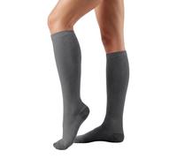 Generisch Calcetines de compresión para mujer, largos, transpirables, suaves, monocolor, calcetines de compresión, calcetines de compresión hasta la rodilla para deportes, correr, viajes en avión