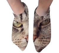 Generisch Calcetines de gato para mujeres, accesorios de que absorben la humedad | Lindos calcetines con diseño de animales | Para madres, niñas, novias, esposas, familias y amigos, Gato