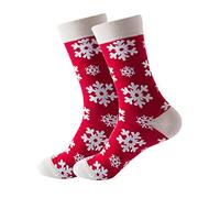 Generisch Calcetines de Navidad para mujer Calcetines impresos Regalos Algodón Calcetines largos divertidos para mujer Novedad Calcetines divertidos divertidos calcetines divertidos calcetines