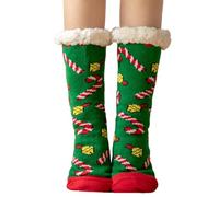 Generisch Calcetines Ringelsocken Herren 43 46 Socks Moon Children's Plush Coral Velvet Socks Home Sleep Socken Carpet Socken Leg Cover Strümpfe Zuckerstange, Gn2., Talla única