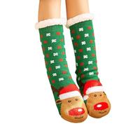 Generisch Calcetines Ringelsocken Herren 43 46 Socks Moon Children's Plush Coral Velvet Socks Home Sleep Socken Carpet Socken Leg Cover Strümpfe Zuckerstange, GN1, Talla única