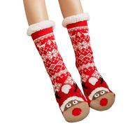 Generisch Calcetines Ringelsocken Herren 43 46 Socks Moon Children's Plush Coral Velvet Socks Home Sleep Socken Carpet Socken Leg Cover Strümpfe Zuckerstange, naranja, Talla única