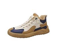 Generisch Calentadores y botas de moda en frío al aire libre para hombre, impermeables, caña alta, Blanco, 40 EU