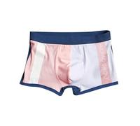 Generisch Calzoncillos bóxer para hombre, de moda, tallas grandes, calzoncillos tipo bóxer para hombre, multicolor, suelto, antiolor, transpirables, ligeros, transpirables, absorbentes de humedad para