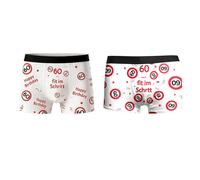 Generisch Calzoncillos bóxer para hombre, divertidos letreros de tráfico y refranes, regalos de cumpleaños para hombres, 18, 30, 40, 50, 60, regalo para cumpleaños, hombre, regalos divertidos para