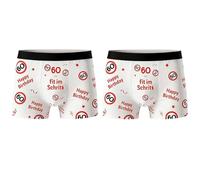Generisch Calzoncillos bóxer para hombre, divertidos letreros de tráfico y refranes, regalos de cumpleaños para hombres, 18, 30, 40, 50, 60, regalo para cumpleaños, hombre, regalos divertidos para