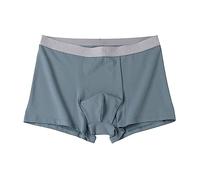 Generisch Calzoncillos bóxer transpirables y suaves para hombre con mosca para un apoyo diario óptimo, azul celeste, 3XL