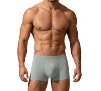 Generisch Calzoncillos para hombre de seda de hielo, calzoncillos tipo bóxer, ropa interior suave, sin costuras, retro, transparente, calzoncillos hipster, cómodos, transpirables, delgados, ropa