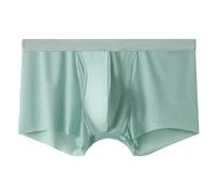 Generisch Calzoncillos para hombre y hombre, calzoncillos tipo bóxer, calzoncillos tipo bóxer para hombre, ropa interior de seda de hielo, ropa interior plana de esquina, delgada, transpirable