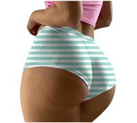 Generisch Calzoncillos sin costuras para mujer con cintura baja para un ajuste elegante y seductor, Azul Claro #4, L