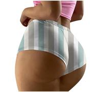 Generisch Calzoncillos sin costuras para mujer con cintura baja para un ajuste elegante y seductor, Grey #4, XXL