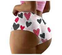 Generisch Calzoncillos sin costuras para mujer con cintura baja para un ajuste elegante y seductor, Grey #7, L