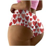 Generisch Calzoncillos sin costuras para mujer con cintura baja para un ajuste elegante y seductor, Oro rosa #1, XL