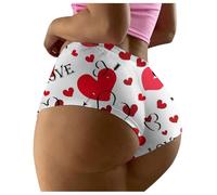 Generisch Calzoncillos sin costuras para mujer con cintura baja para una feminidad seductora definitiva, Blanco, XXL