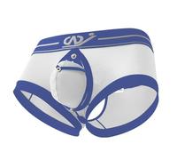 Generisch Calzoncillos tipo bóxer para hombre, ropa interior de cintura baja, calzoncillos desmontables, calzoncillos retrosy, lencería erótica, ropa interior sólida, bragas de cintura baja