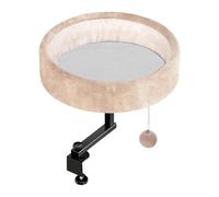 Generisch Cama para gatos con montaje en el escritorio, muebles suaves para interiores, cama para gatos como cojín de escritorio, para vivir en el apartamento, estudio, comedor, dormir, descansar