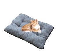 Generisch Cama para perros para cajón, alfombrillas cálidas con parte inferior antideslizante, felpa, jaula para perros, para casa, salón, coche