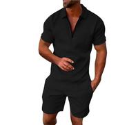Generisch Camisa estampada ligera para ocasiones especiales: conjunto de moda con corte estacional estilo versátil, Negro , 6XL