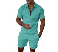 Generisch Camisa estampada ligera para ocasiones especiales: conjunto de moda con corte estacional estilo versátil, verde menta, 6XL