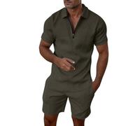 Generisch Camisa estampada ligera para ocasiones especiales: conjunto de moda con corte estacional estilo versátil, marrón, M
