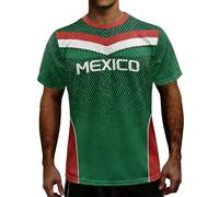 Generisch Camiseta de manga corta para hombre con diseño de países y gráficos deportivos en varios colores, tallas S a XXXXXL para visualización pública, tiempo libre, visita al estadio y fiesta de