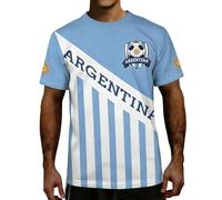 Generisch Camiseta de manga corta para hombre con diseño de países y gráficos deportivos en varios colores, tallas S a XXXXXL para visualización pública, tiempo libre, visita al estadio y fiesta de