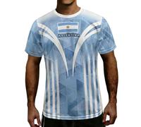 Generisch Camiseta de manga corta para hombre con diseño de países y gráficos deportivos en varios colores, tallas S a XXXXXL para visualización pública, tiempo libre, visita al estadio y fiesta de